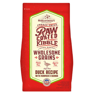 Stella and Chewy's Raw Coated Kibble Duck Recipe With Pumpkin & Quinoa (Wholesome Grains)