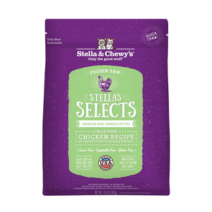 Stella and Chewy's Selects (Frozen Raw) Cage Free Chicken Recipe