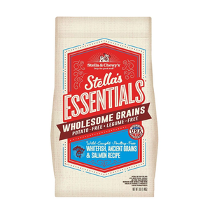 Stella and Chewy's Stella's Essentials Wholesome Grains Whitefish, Ancient Grains & Salmon Recipe