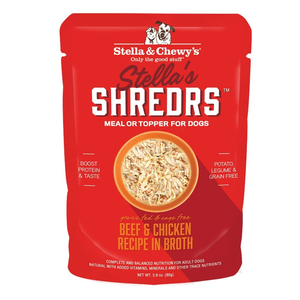 Stella and Chewy's Stella's Shredrs Beef & Chicken Recipe In Broth