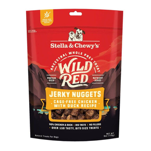 Stella and Chewy's Wild Red Jerky Nuggets Cage-Free Chicken With Duck Recipe