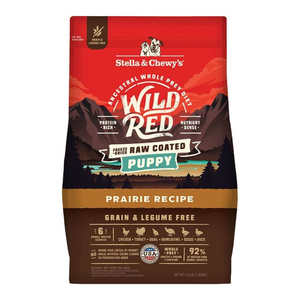 Stella and Chewy's Wild Red Raw Coated Prairie Recipe For Puppies (Grain & Legume Free)