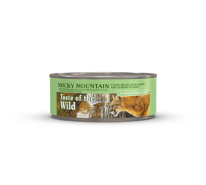 Taste of the Wild Rocky Mountain Feline Recipe With Salmon and Venison In Gravy