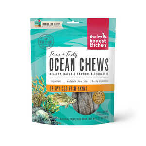 The Honest Kitchen Ocean Chews Crispy Cod Fish Skins