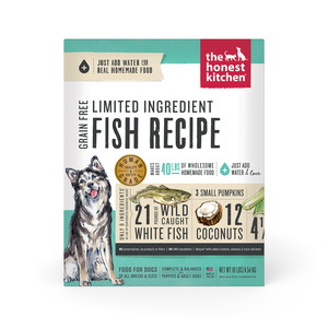 The Honest Kitchen Limited Ingredient Grain Free Fish Recipe