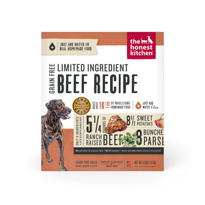 The Honest Kitchen Limited Ingredient Grain Free Beef Recipe For Dogs