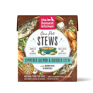 The Honest Kitchen One Pot Stews Simmered Salmon & Chicken Stew For Dogs
