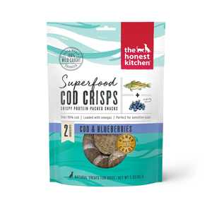 The Honest Kitchen Superfood Cod Crisps Cod & Blueberries