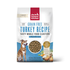 The Honest Kitchen Whole Food Clusters Grain Free Turkey Recipe For Dogs