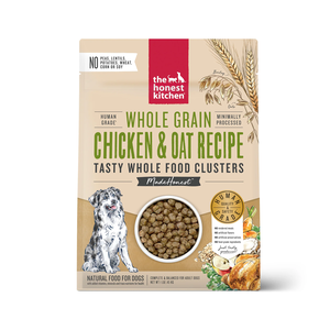 The Honest Kitchen Whole Food Clusters Whole Grain Chicken & Oat Recipe For Dogs