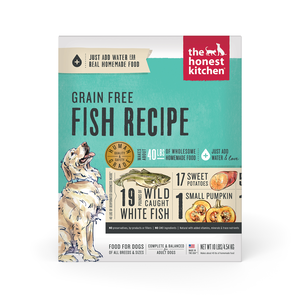The Honest Kitchen Dehydrated Dog Food Grain Free Fish Recipe