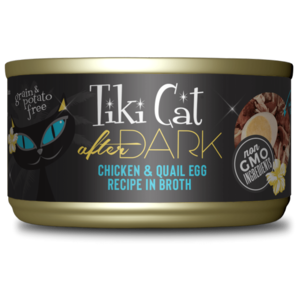 Tiki Cat After Dark Chicken & Quail Egg Recipe In Broth