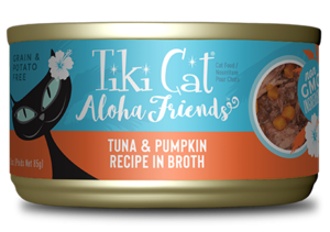 Tiki Cat Aloha Friends Tuna & Pumpkin Recipe In Broth