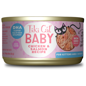 Tiki Cat Baby Chicken & Salmon Recipe