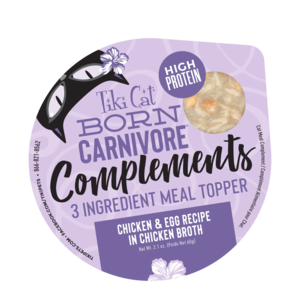 Tiki Cat Born Carnivore Complements Chicken & Egg Recipe In Chicken Broth