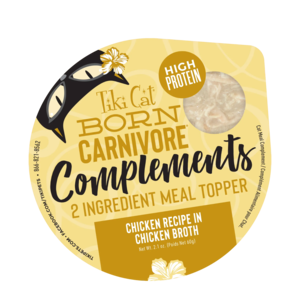 Tiki Cat Born Carnivore Complements Chicken Recipe In Chicken Broth