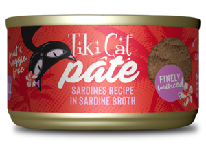 Tiki Cat Grill Sardines Recipe In Sardine Broth (Finely Minced Pate)