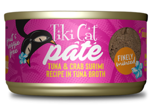 Tiki Cat Grill Tuna & Crab Surimi Recipe In Tuna Broth (Finely Minced Pate)