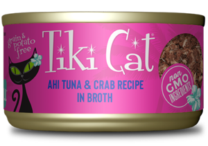 Tiki Cat Hana Grill Ahi Tuna & Crab Recipe In Broth