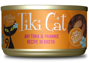 Tiki Cat Manana Grill Ahi Tuna & Prawns Recipe In Broth