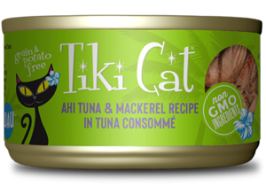 Tiki Cat Papeekeo Luau Ahi Tuna & Mackerel Recipe In Tuna Consommé