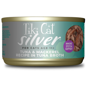 Tiki Cat Silver Tuna & Mackerel Recipe In Tuna Broth