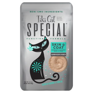 Tiki Cat Special Skin & Coat Salmon Recipe In Broth