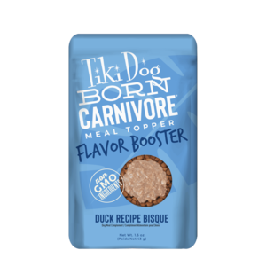 Tiki Dog Born Carnivore Flavor Booster Duck Recipe Bisque