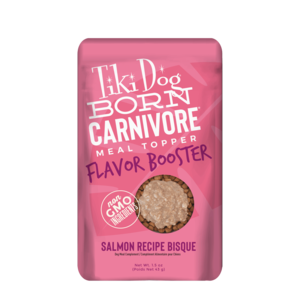 Tiki Dog Born Carnivore Flavor Booster Salmon Recipe Bisque