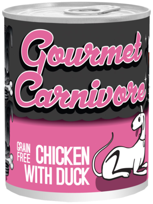 Tiki Dog Gourmet Carnivore Grain Free Chicken With Duck