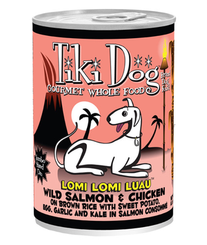 Tiki Dog Gourmet Whole Food Lomi Lomi Luau