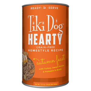 Tiki Dog Hearty Autumn Feast Grain-Free Homestyle Recipe