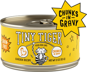 Tiny Tiger Grain-Free Chunks In Gravy Chicken Recipe