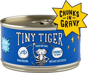 Tiny Tiger Grain-Free Chunks In Gravy Tuna Recipe