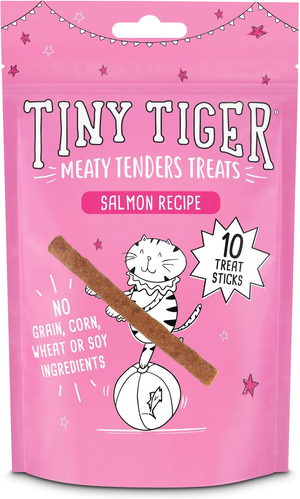 Tiny Tiger Meaty Tender Sticks Salmon Recipe