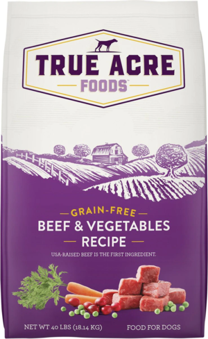 True Acre Grain-Free Dog Food Beef & Vegetables Recipe