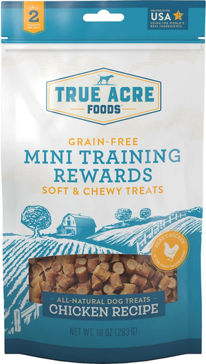 True Acre Mini Training Rewards Chicken Recipe Treats