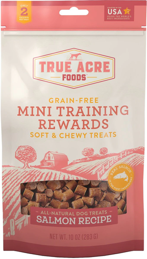 True Acre Mini Training Rewards Salmon Recipe Treats