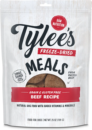 Tylee's Freeze-Dried Meals Beef Recipe For Dogs