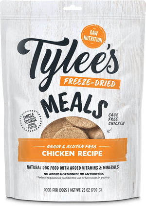 Tylee's Freeze-Dried Meals Chicken Recipe For Dogs