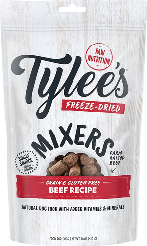 Tylee's Freeze-Dried Mixers Beef Recipe For Dogs