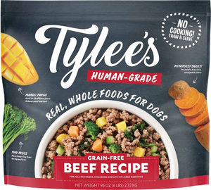 Tylee's Human-Grade Frozen Grain-Free Beef Recipe