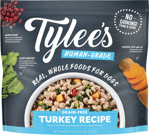 Tylee's Human-Grade Frozen Grain-Free Turkey Recipe