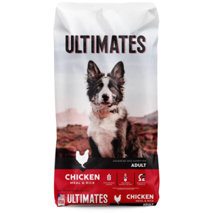Ultimates Whole Grain Chicken Meal & Rice Recipe For Adult Dogs