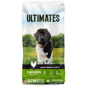 Ultimates Whole Grain Chicken Meal & Rice Recipe For Large Breed Puppies