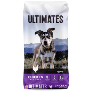 Ultimates Whole Grain Chicken Meal & Rice Recipe For Puppies