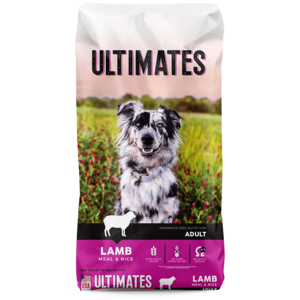 Ultimates Whole Grain Lamb Meal & Rice Recipe For Adult Dogs