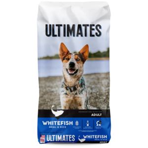 Ultimates Whole Grain Whitefish Meal & Rice Recipe For Adult Dogs