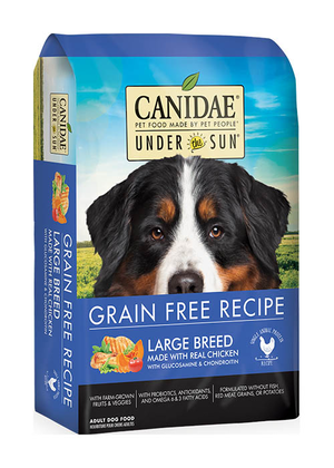 Under The Sun Grain Free Recipe Large Breed Made With Real Chicken
