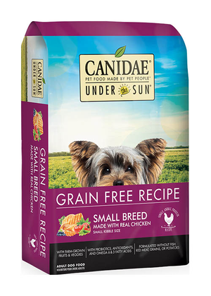 Under The Sun Grain Free Small Breed Adult Made With Real Chicken